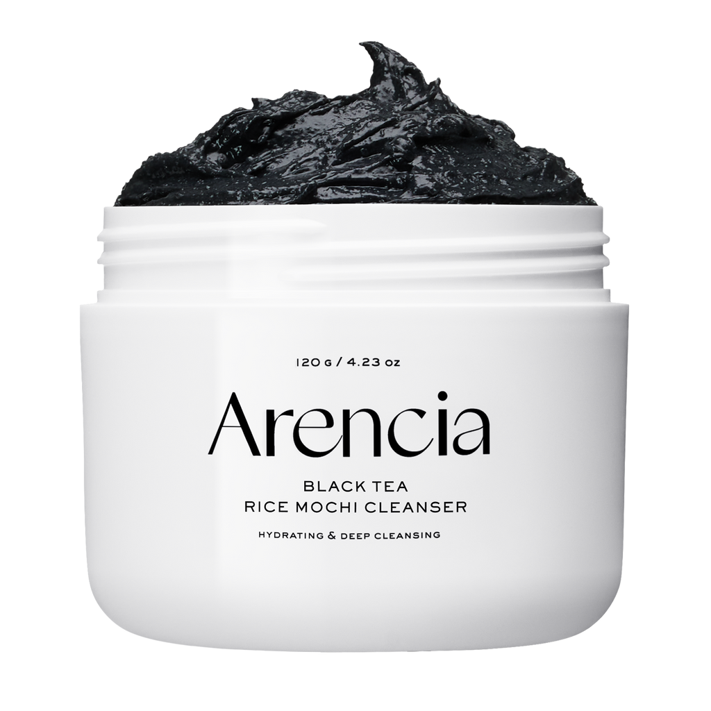Arencia Black Tea & Yuzu Rice Mochi Cleanser 120g