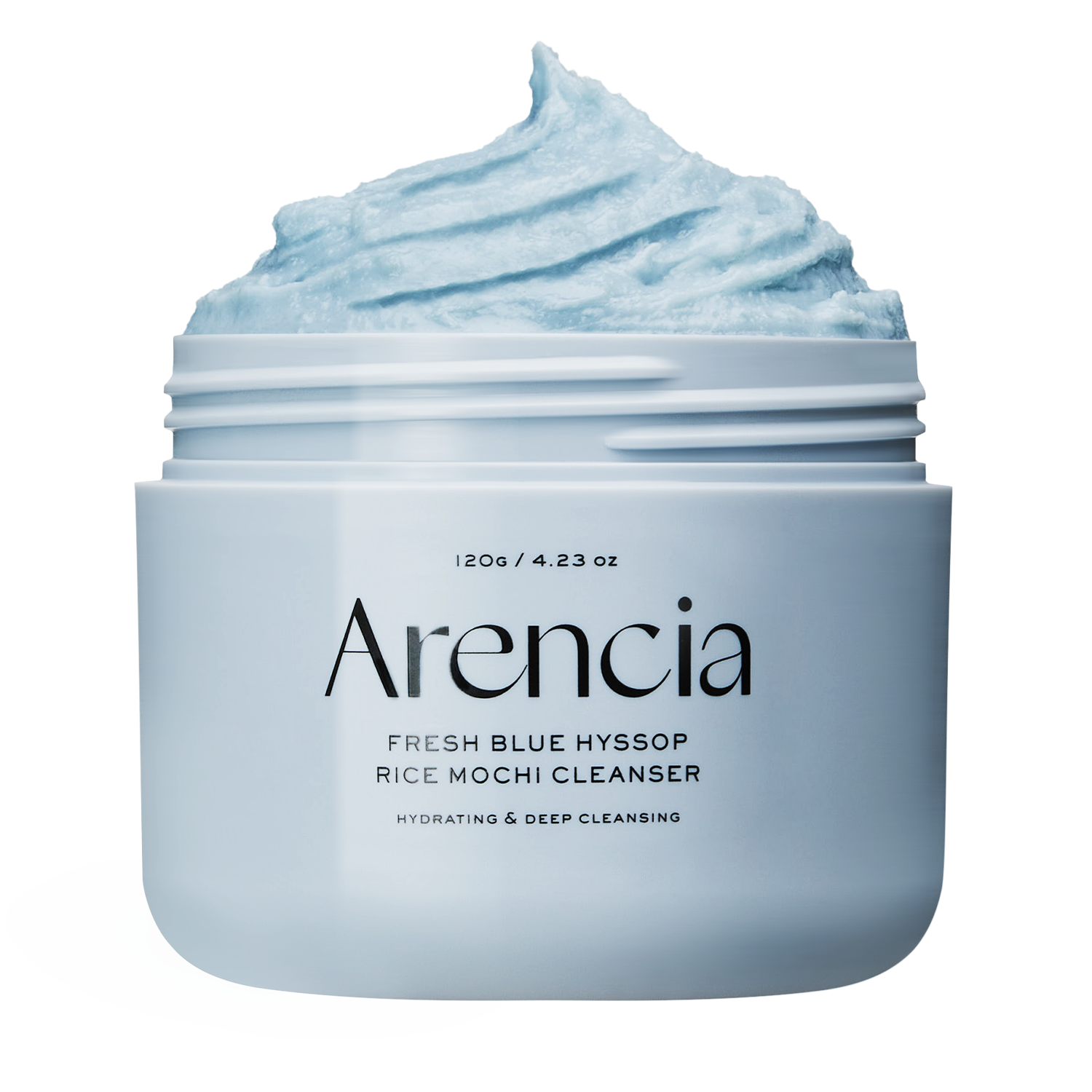 Arencia Fresh Blue Hyssop Rice Mochi Cleanser 120g
