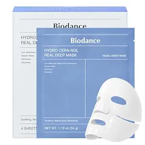Biodance Hydro Cera-nol Real Deep Mask (4 sheets) box