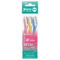 Feather Piany ML Eyebrow Razor with Guard 3pcs | PI-ML