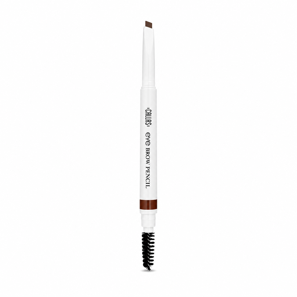 CALLAS Eyebrow Pencil | Triangle Tip, Long-Wear + Spoolie