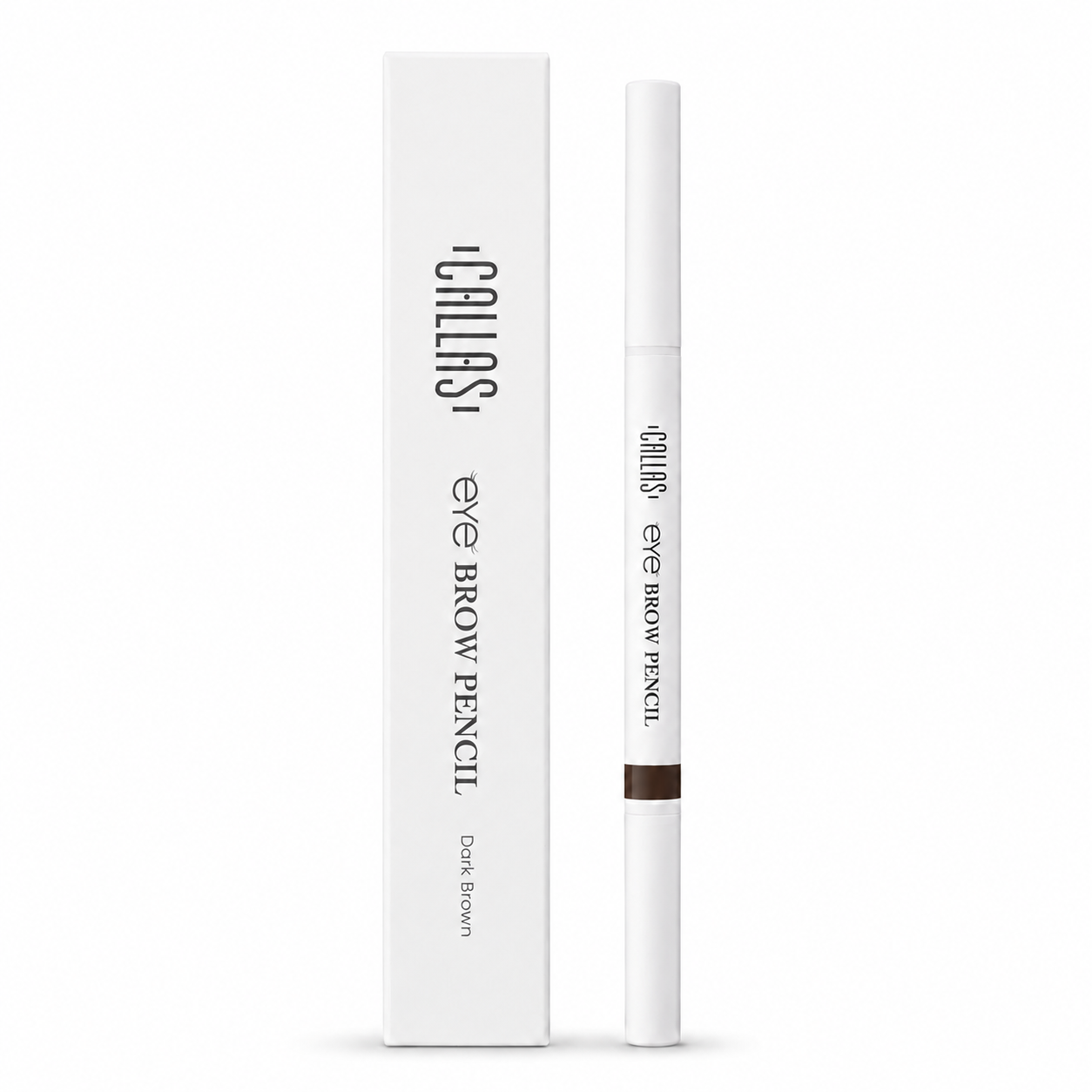CALLAS Eyebrow Pencil | Triangle Tip, Long-Wear + Spoolie