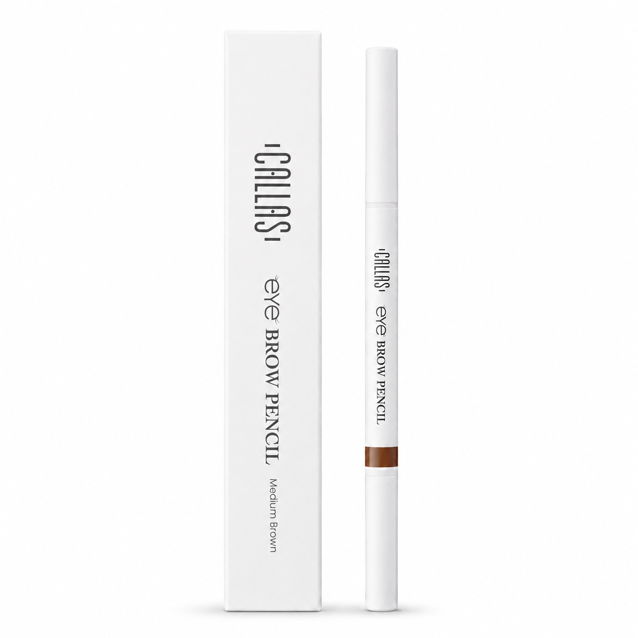 CALLAS Eyebrow Pencil | Triangle Tip, Long-Wear + Spoolie