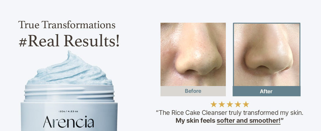 Arencia Fresh Blue Hyssop Rice Mochi Cleanser | Oil Control for Combination Skin (120g) - MIMO MART