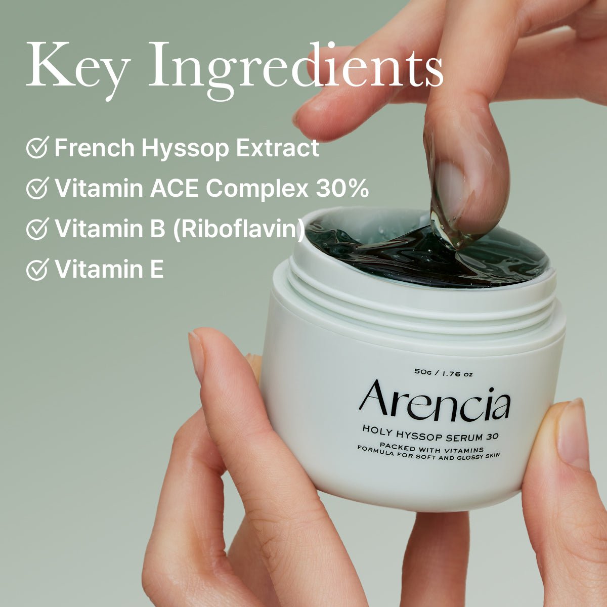Arencia Holy Hyssop Serum 30 50g - MIMO MART