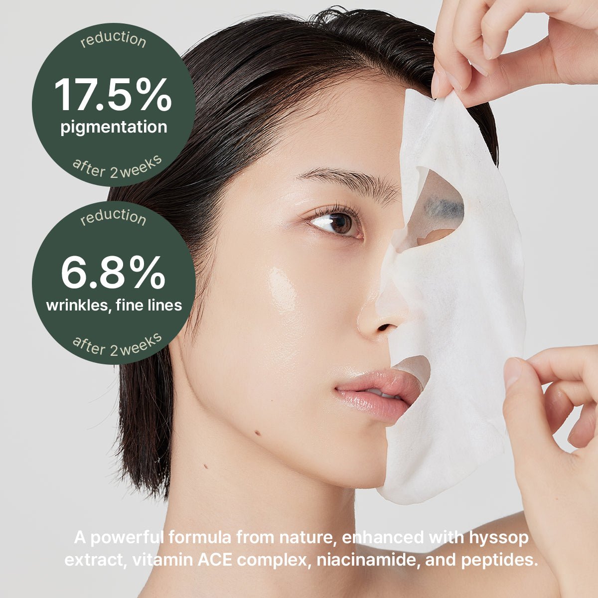 Arencia Holy Hyssop Sheet Mask 5pcs - MIMO MART