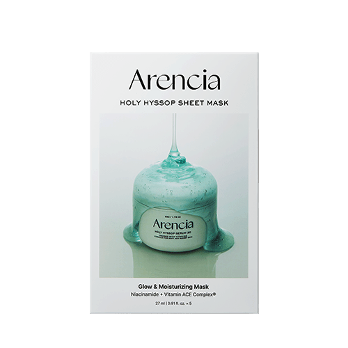 Arencia Holy Hyssop Sheet Mask 5pcs - MIMO MART