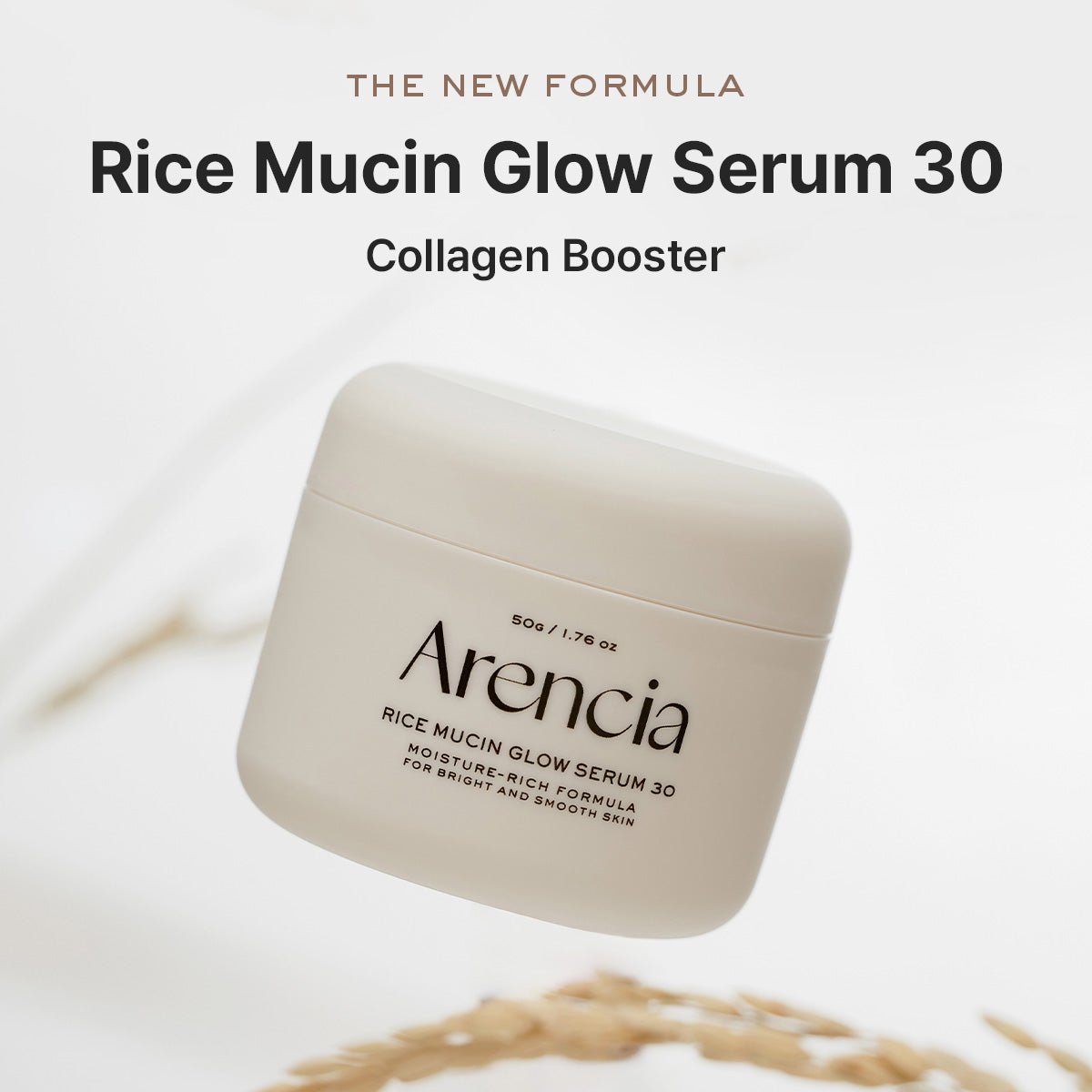 Arencia Rice Mucin Glow Serum 30 50g - MIMO MART