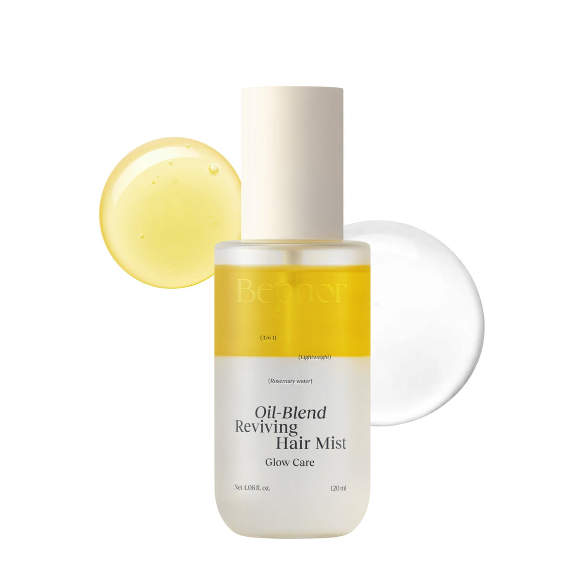 Bephor Oil-Blend Reviving Hair Mist Glow Care 120 mL – Curl Shine Hair Mist with Batana Oil - MIMO MART