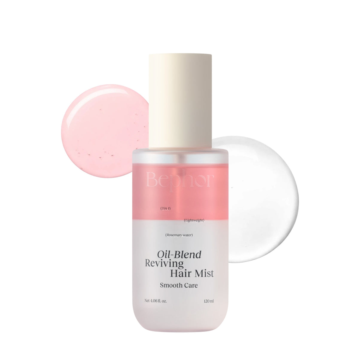 Bephor Oil-Blend Reviving Hair Mist Smooth Care 120 mL – Frizz Control Hair Mist with Batana Oil