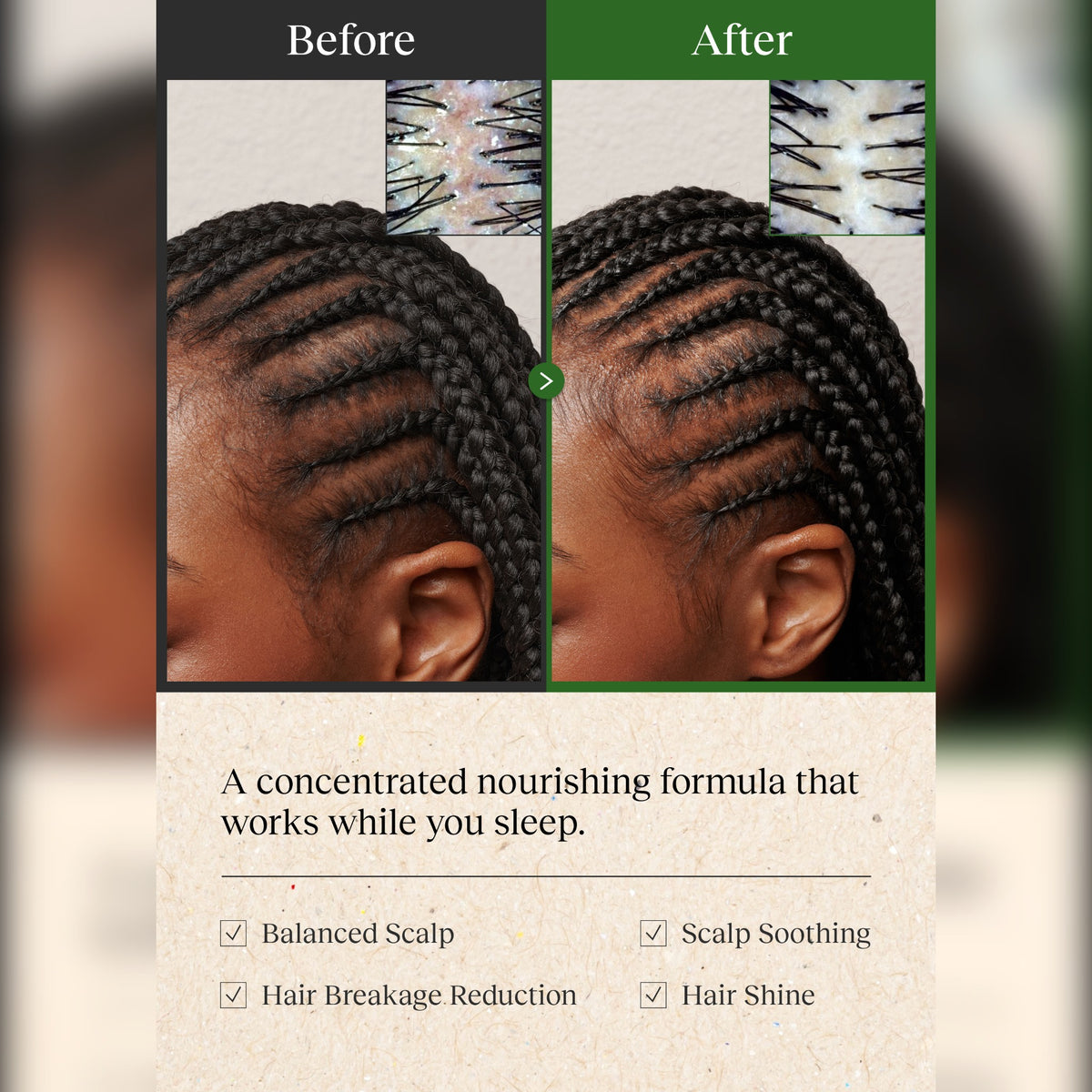 Bephor Braid Rev Scalp Sleeping Oil Balm 75 g – Balm-to-Oil Overnight Scalp Treatment