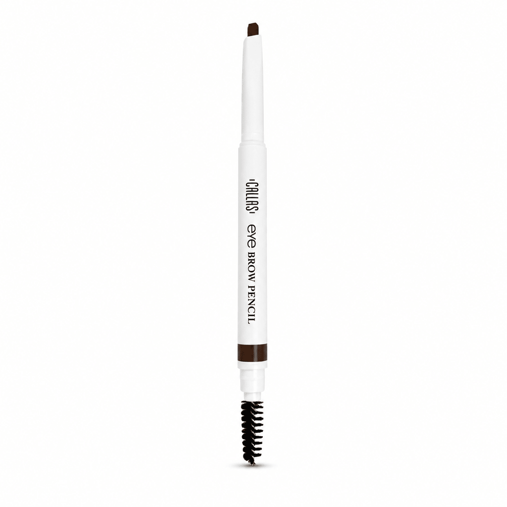 CALLAS eyebrow pencil swatch showing natural brow color