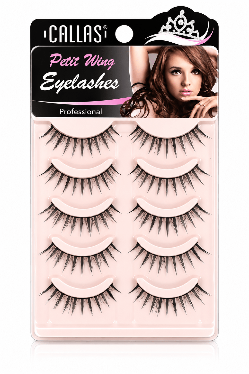 Callas Petit Wing Eyelashes (5 Pairs/Box) - MIMO MART