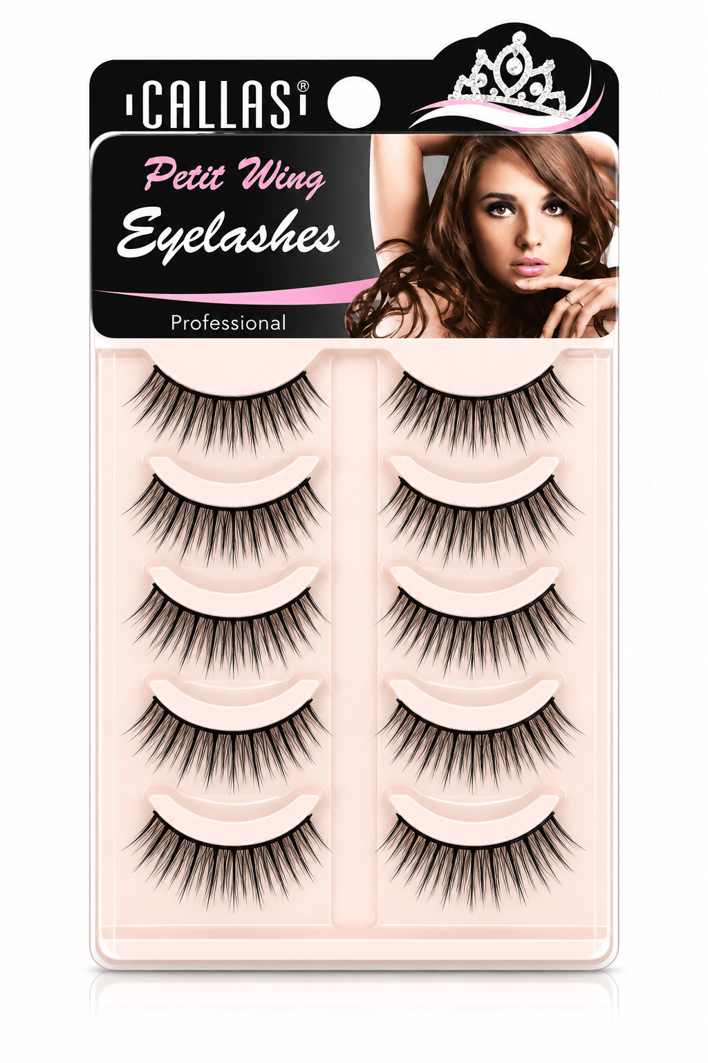 Callas Petit Wing Eyelashes (5 Pairs/Box) - MIMO MART