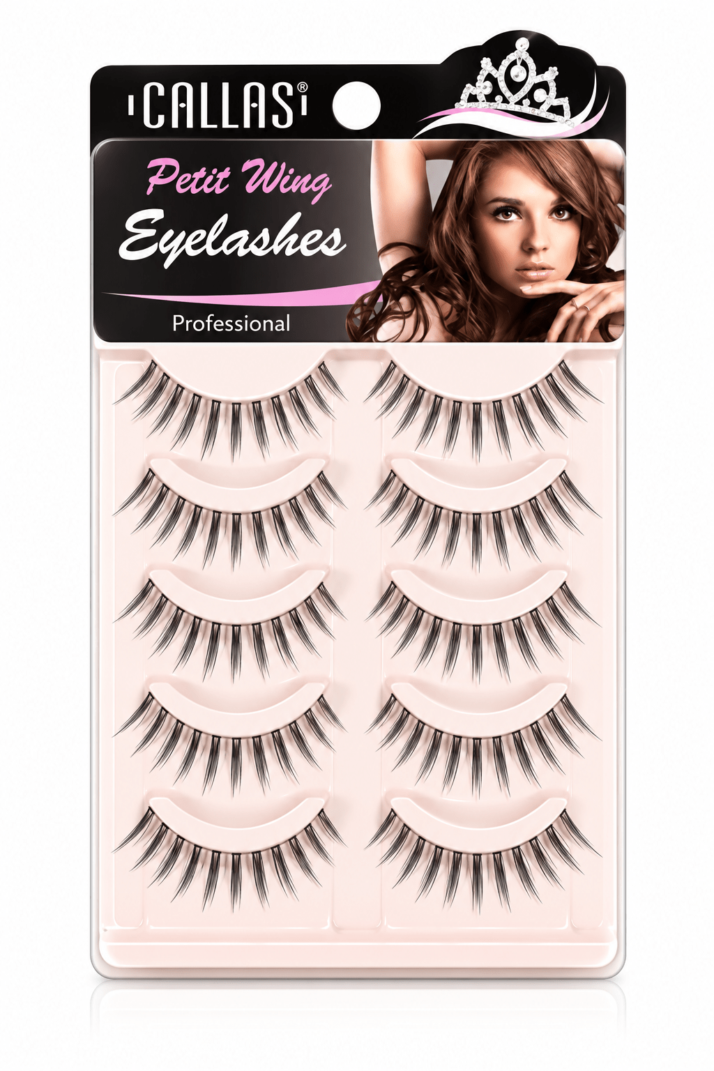 Callas Petit Wing Eyelashes (5 Pairs/Box) - MIMO MART