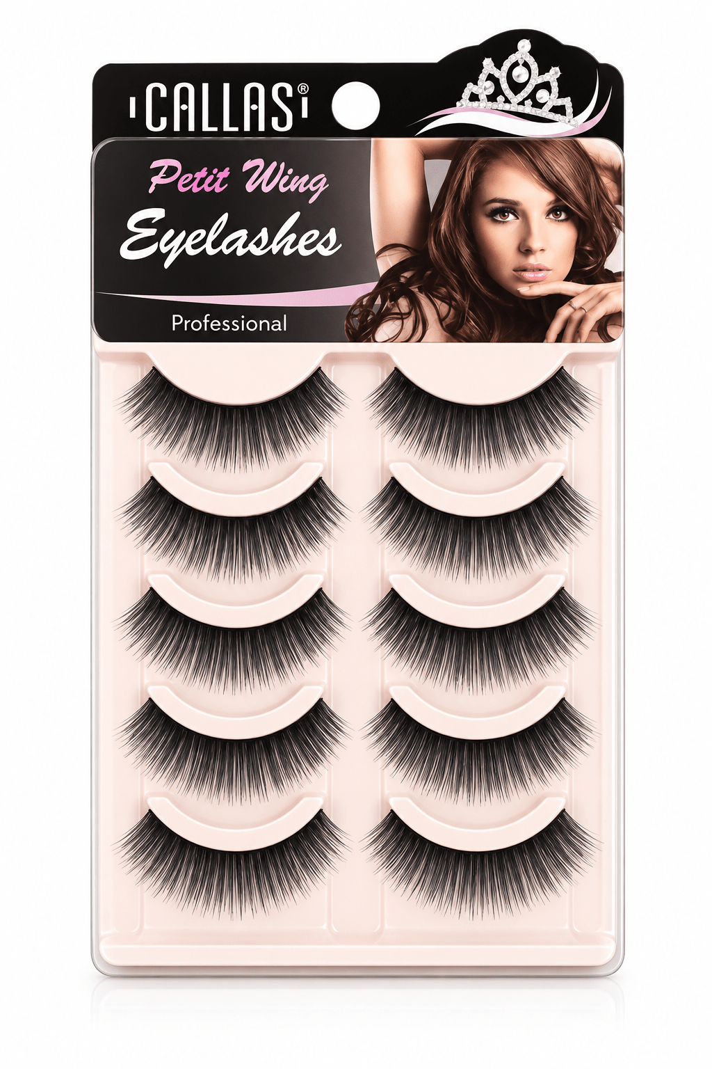 Callas Petit Wing Eyelashes (5 Pairs/Box) - MIMO MART