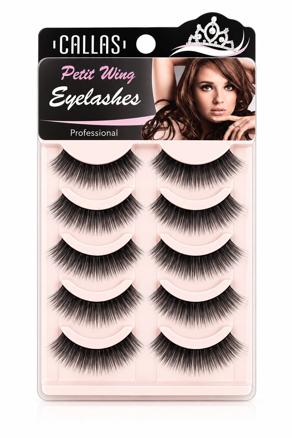 Callas Petit Wing Eyelashes (5 Pairs/Box) - MIMO MART