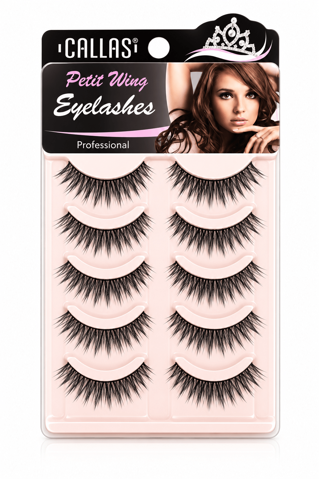 Callas Petit Wing Eyelashes (5 Pairs/Box) - MIMO MART