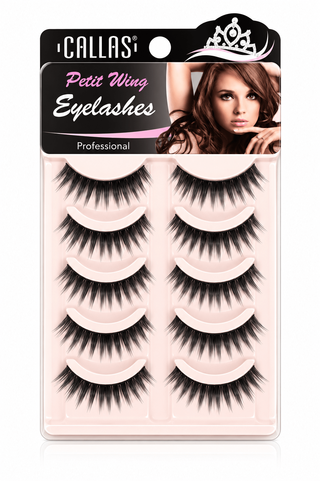 Callas Petit Wing Eyelashes (5 Pairs/Box) - MIMO MART