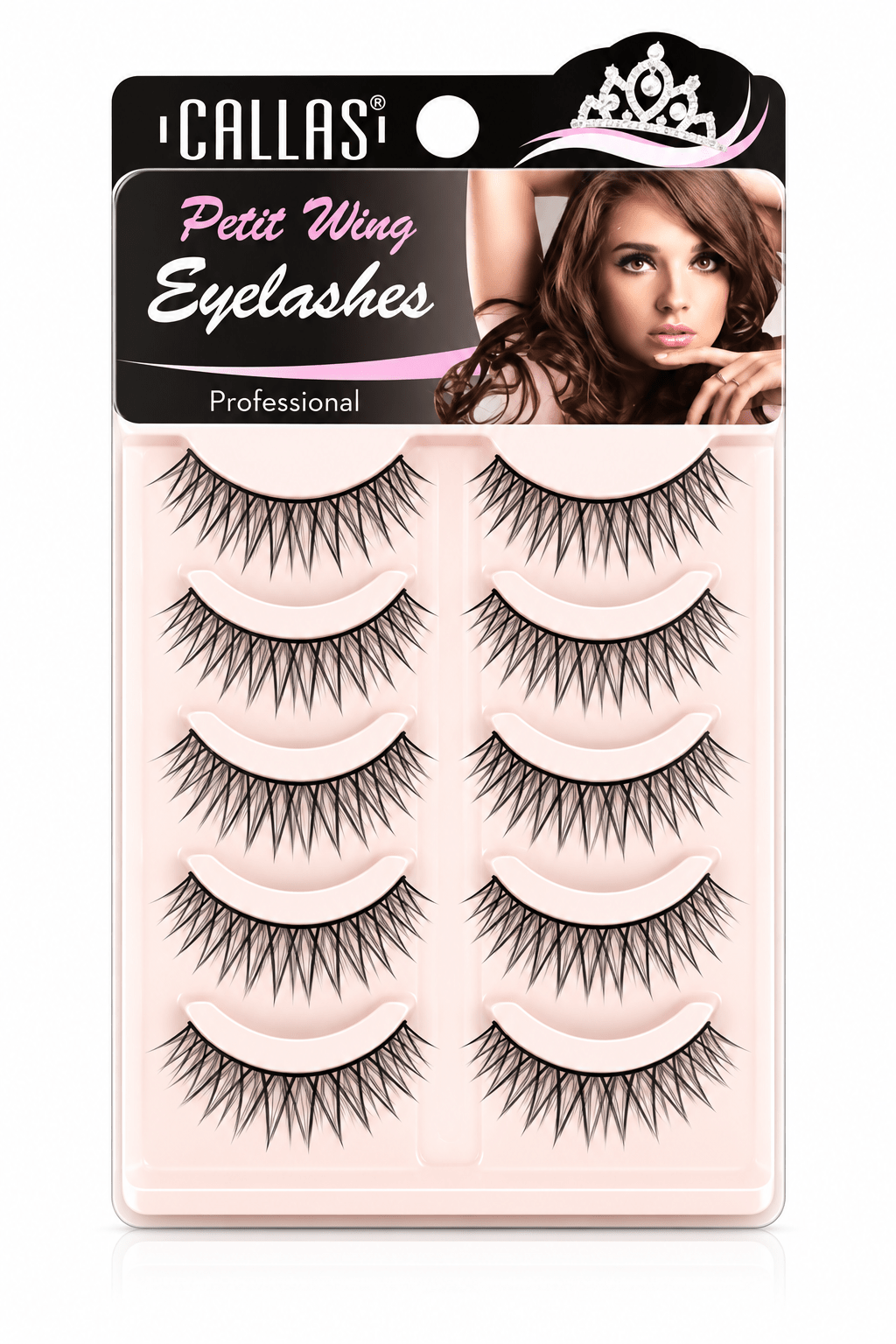 Callas Petit Wing Eyelashes (5 Pairs/Box) - MIMO MART