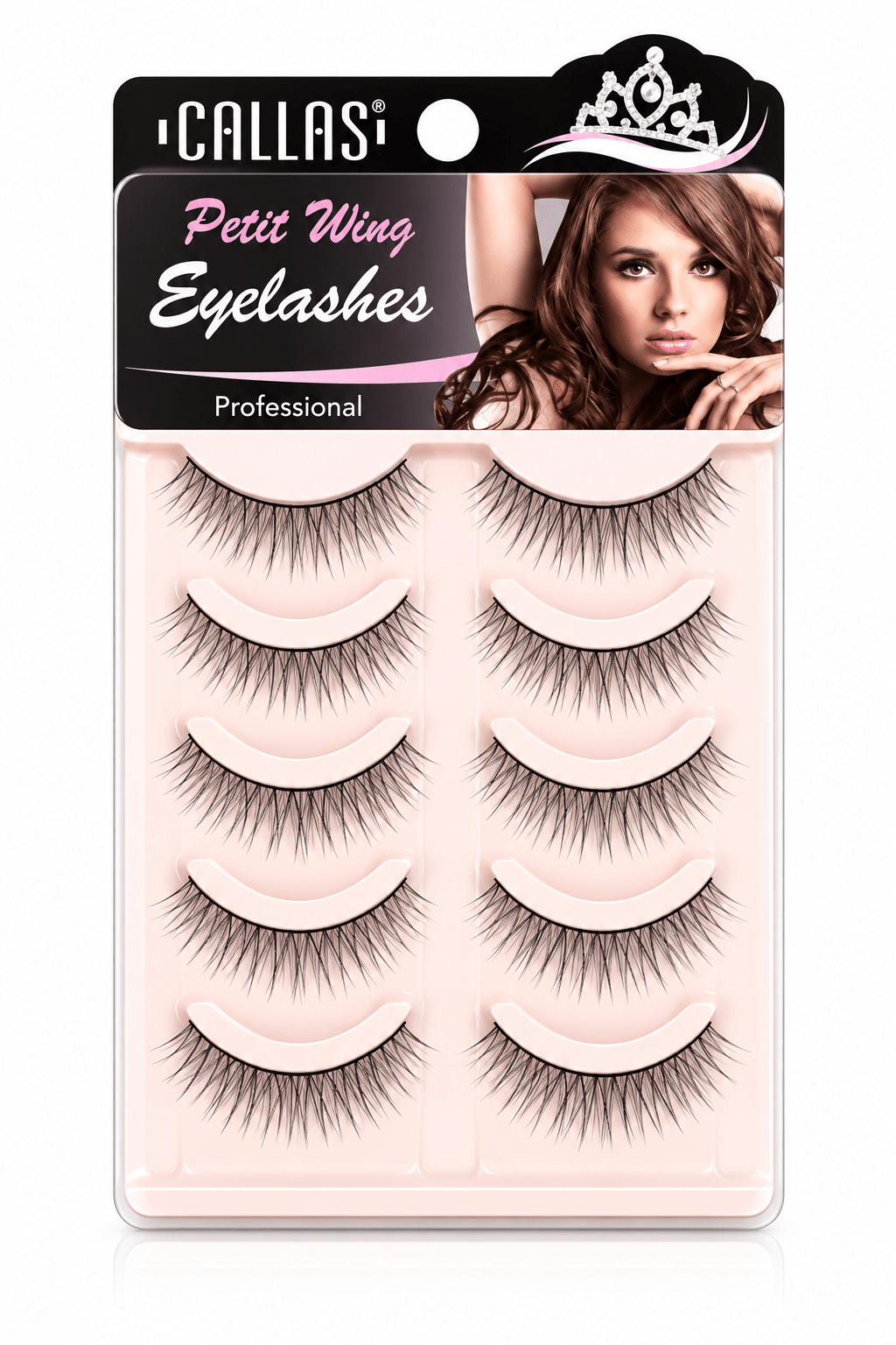 Callas Petit Wing Eyelashes (5 Pairs/Box) - MIMO MART