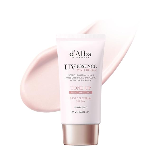 d'Alba UV Essence Waterfull+ Tone up Sunscreen SPF 50+ 50ml - MIMO MART