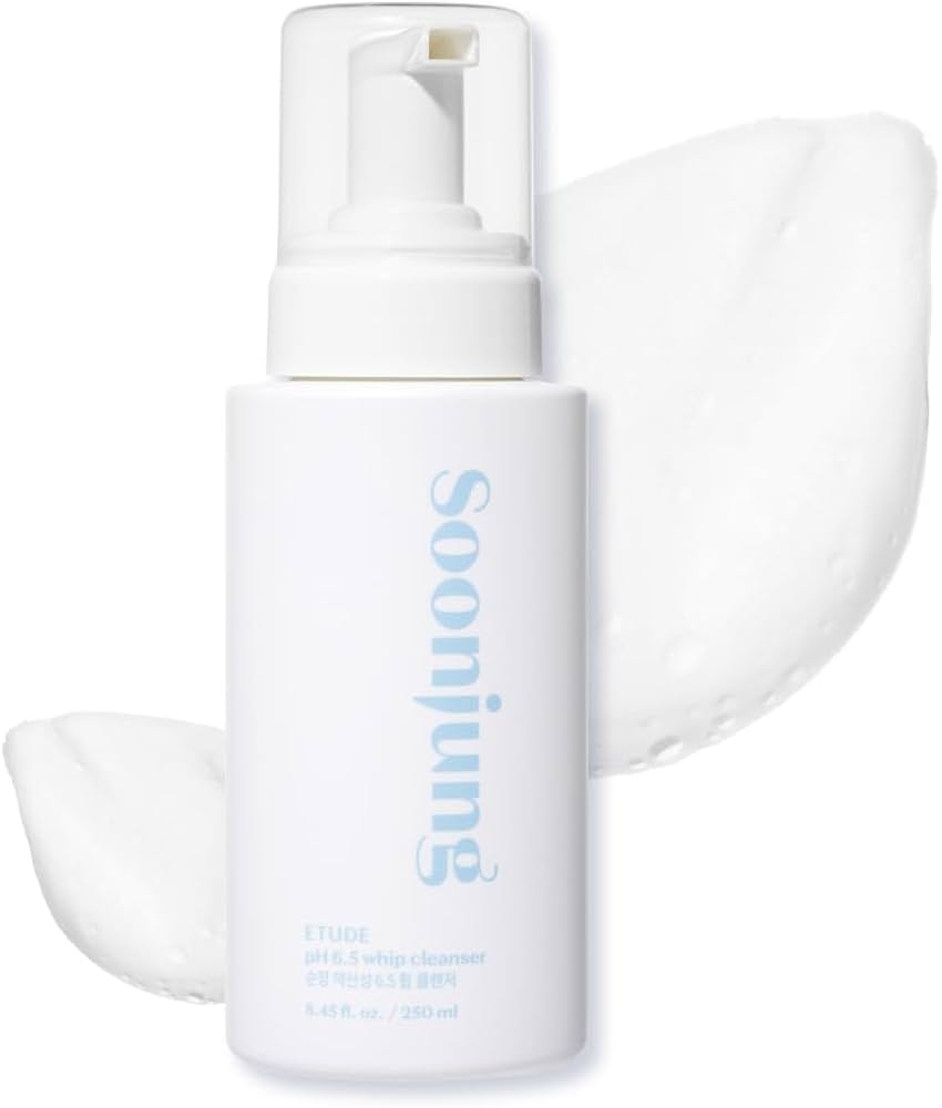 ETUDE Soon Jung pH 6.5 Whip Cleanser | Sensitive Skin Foam Cleanser (150ml) - MIMO MART