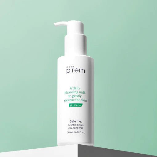 make p:rem Safe me Relief Moisture Cleansing Milk 200ml - MIMO MART