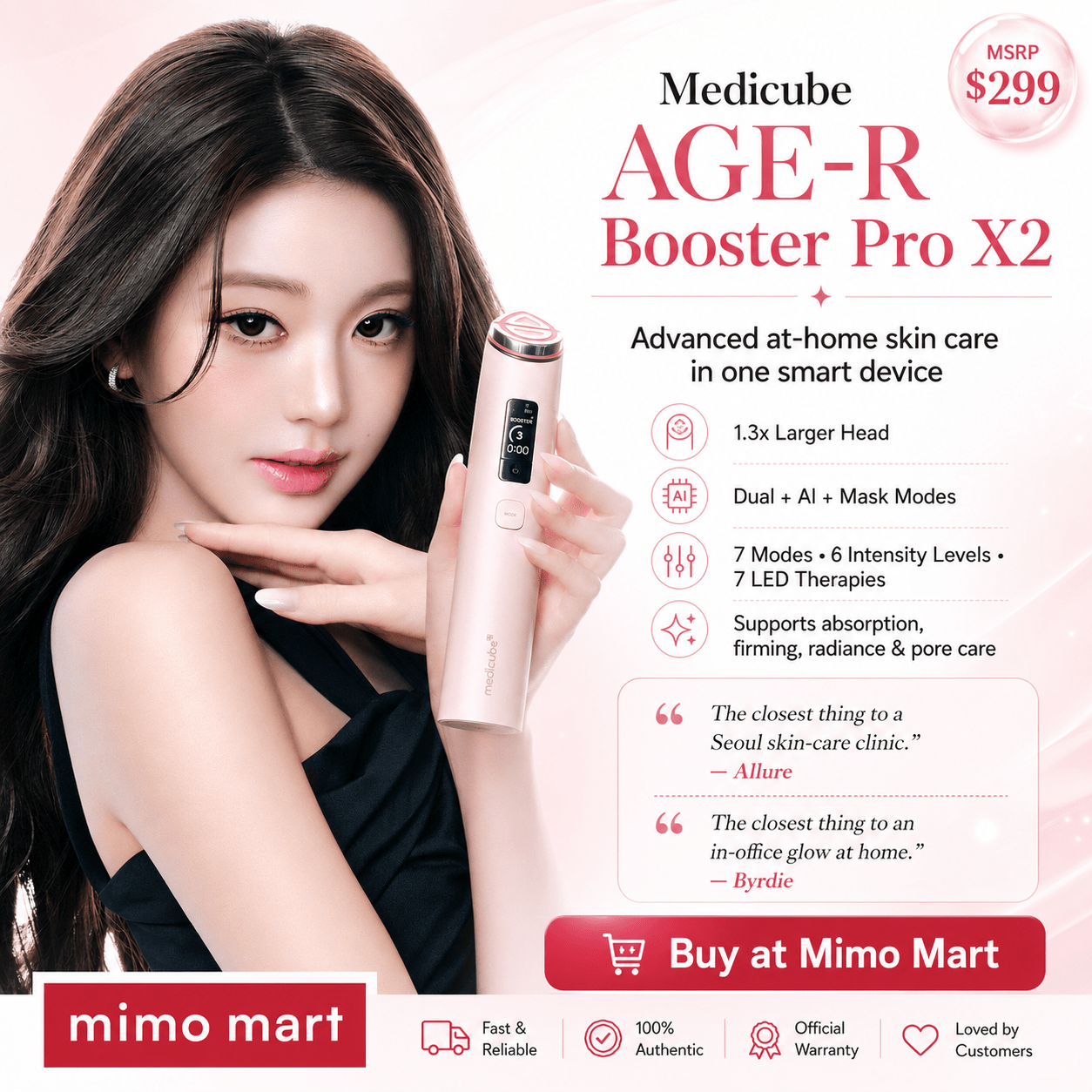 Medicube Booster Pro X2 | Official US Version - MIMO MART