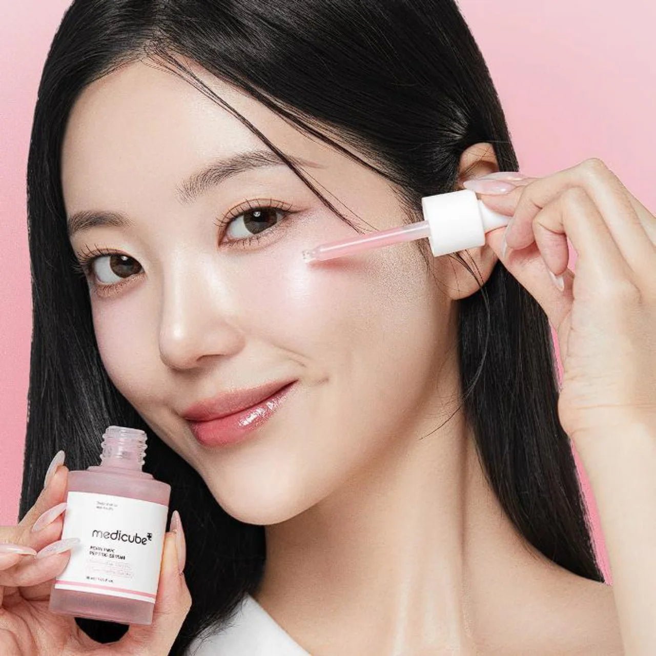 Medicube PDRN Pink Peptide Serum 30ml - MIMO MART