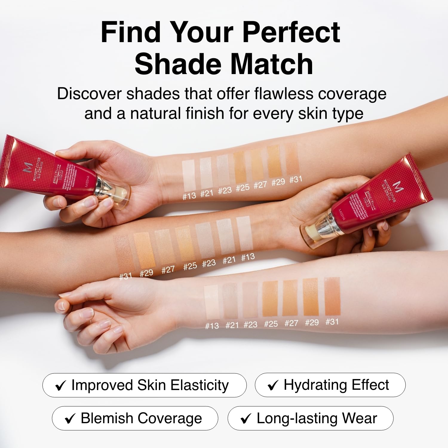 Missha M Perfect Cover BB Cream (50ml) - MIMO MART