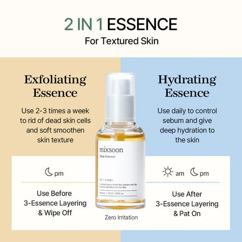 MIXSOON Bean Essence 50ml | Vegan Snail Mucin Clone - MIMO MART