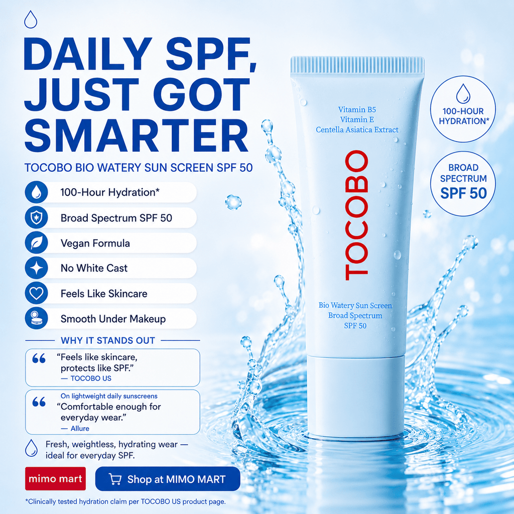 TOCOBO Bio Watery Sun Screen SPF 50 50ml - MIMO MART