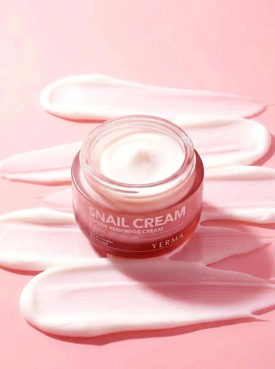 YERMA Snail Cream Peptide Renewing Cream 50g - MIMO MART
